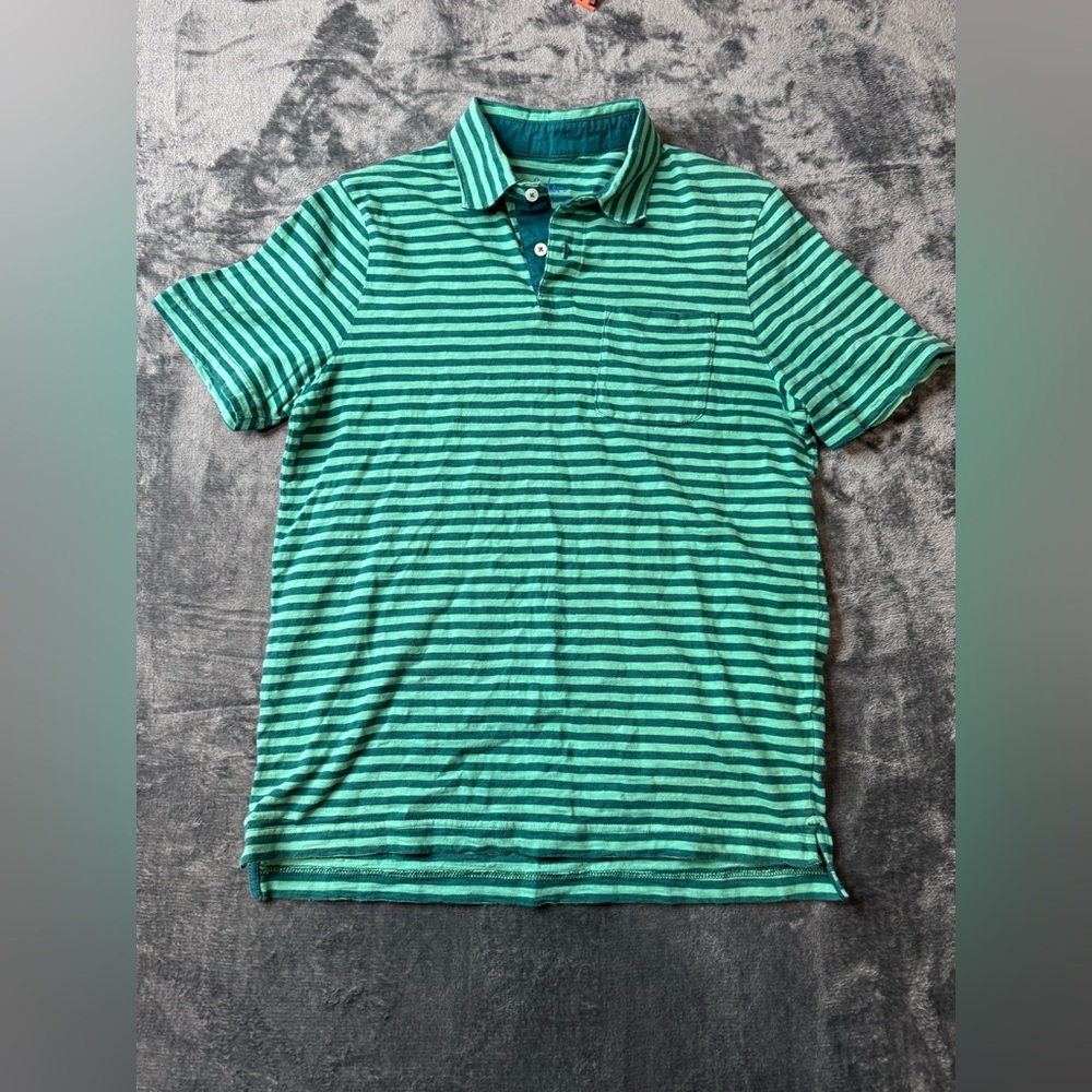 Boden Striped Polo Shirt